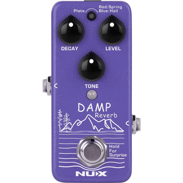 NU-X Mini Core Series “Damp” 3-Mode Reverb Effects Pedal