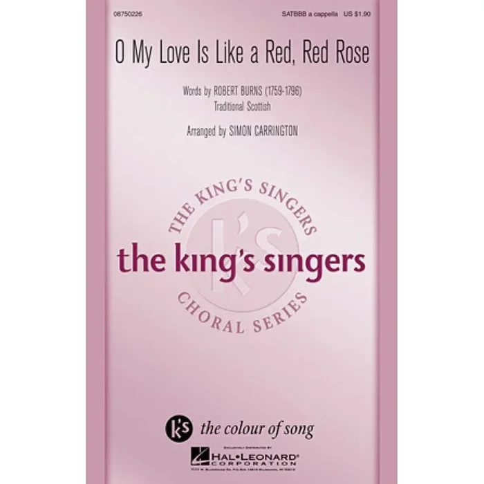 O My Love Is Like a Red, Red Rose
