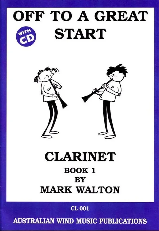 Off To A Great Start Clarinet Book 1 Softcover Book/CD