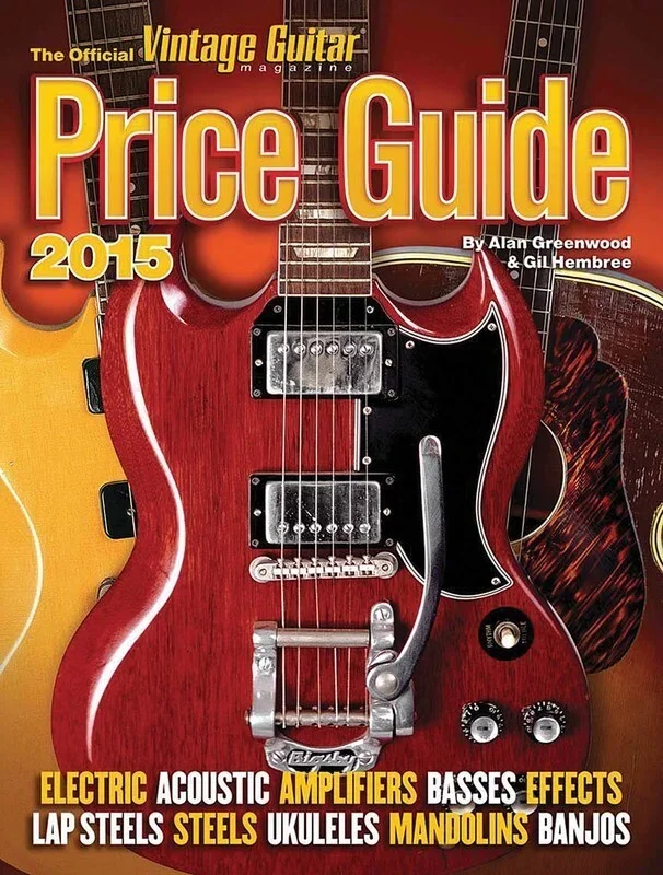 Official Vintage Guitar Price Guide 2015 (Softcover Book)