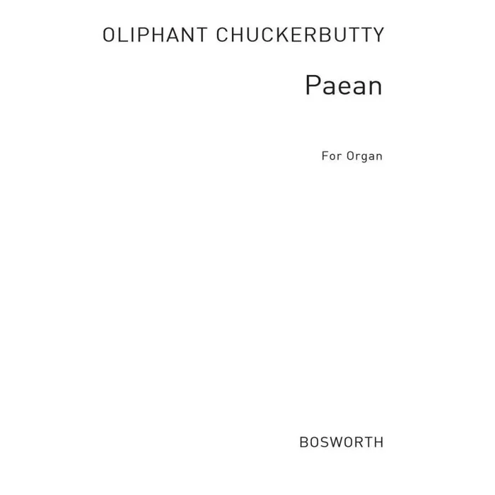 Oliphant Chuckerbutty: Paean Fanfare