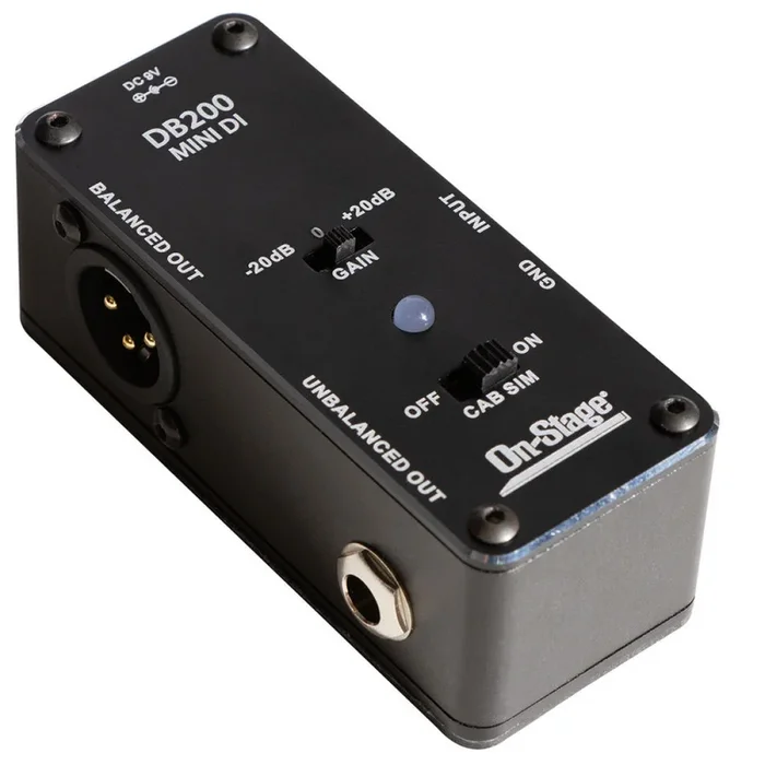 On-Stage DB200 Mini DI Box