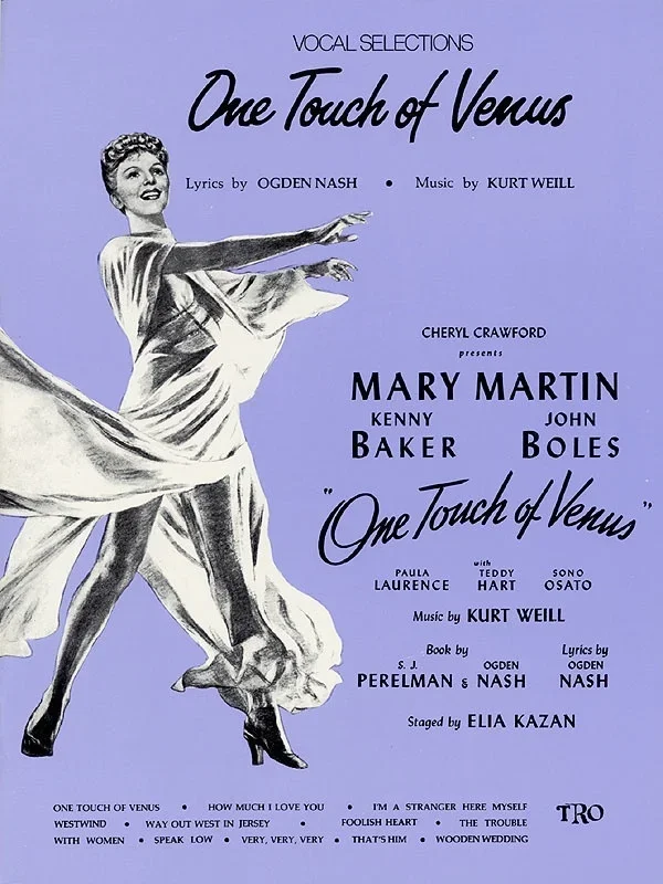 One Touch Of Venus Vocal Selections (Softcover Book)
