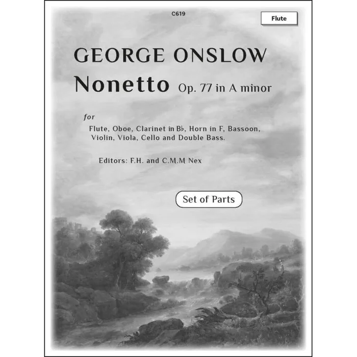 Onslow, George – Nonetto, Op. 77 in A minor. Parts