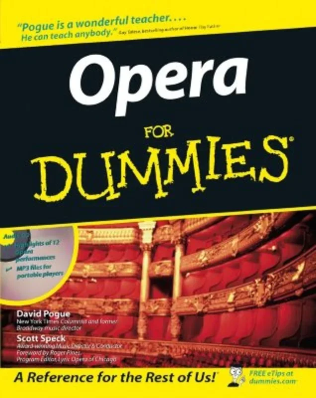 OPERA FOR DUMMIES Book/CD