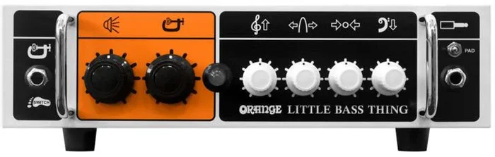 Orange Little Bass Thing Bass Head 500W Class D