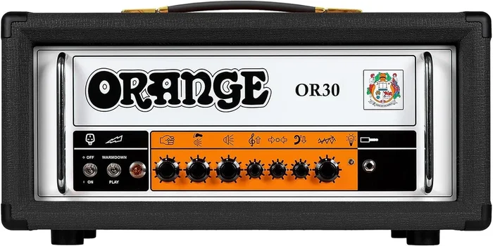 Orange OR30 30-watt 1-channel Tube Amplifier Head – Black