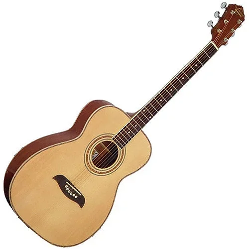 Oscar Schmidt Folk Acoustic Guitar in Natural – OF2A