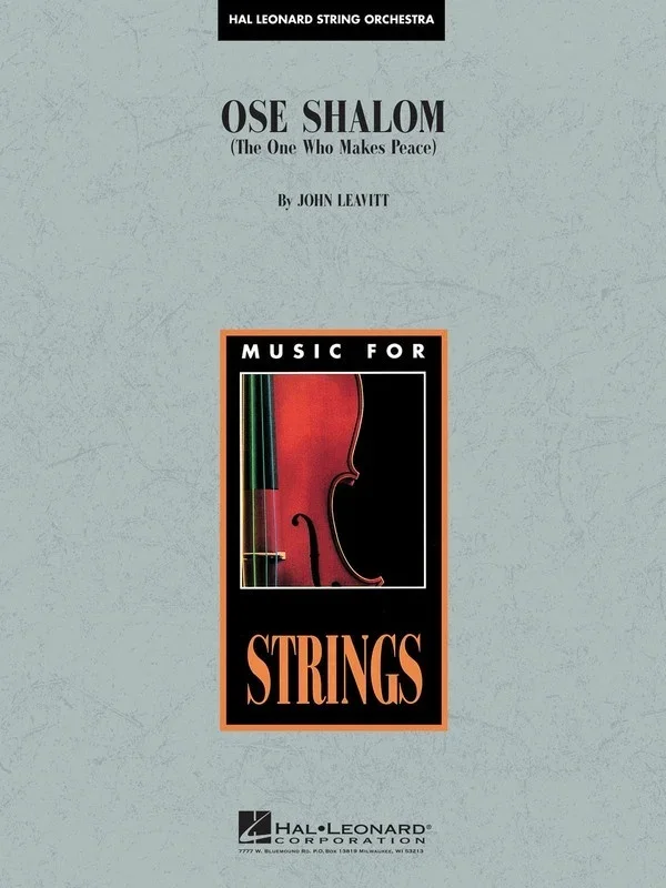 Ose Shalom 3-4 (Music Score/Parts)