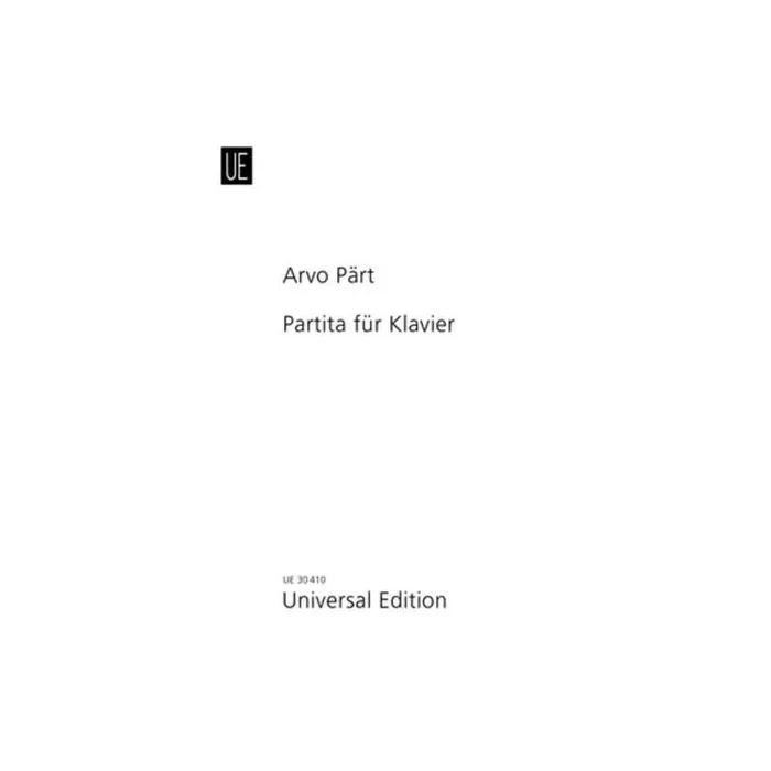 Paert, Arvo – Partita op. 2