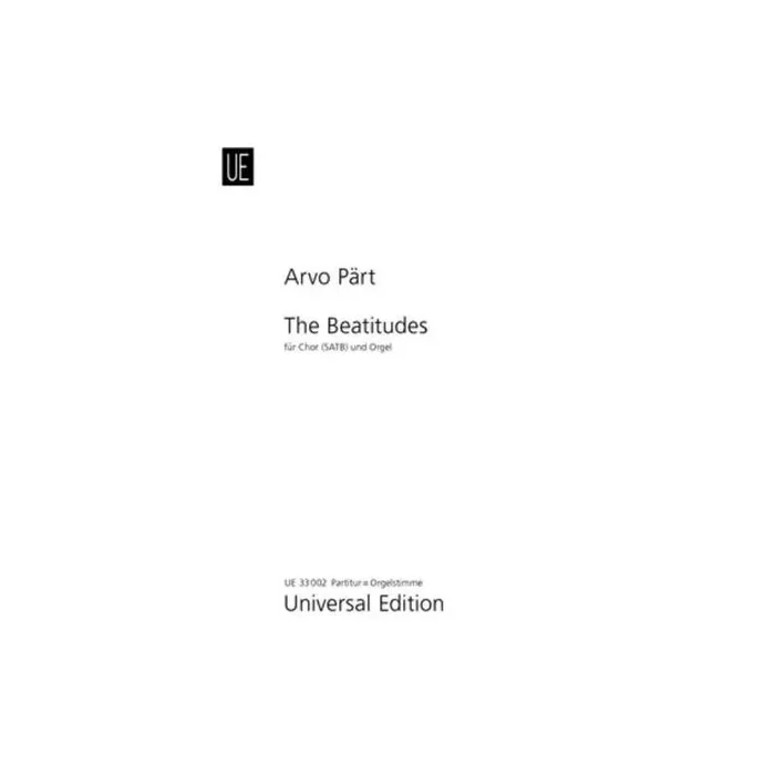 Paert, Arvo – The Beatitudes