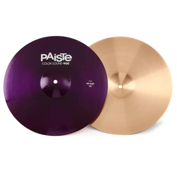 Paiste 900 Series 14 Colour Sound Hi-Hat Cymbals – Purple