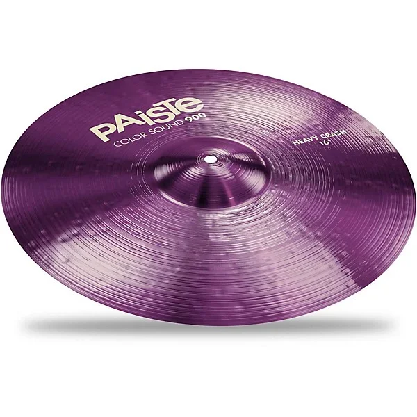 Paiste 900 Series 16 Colour Sound Heavy Crash Cymbal – Purple