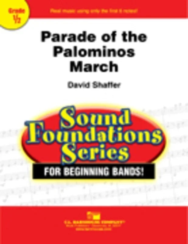 Parade Of The Palominos March Yb Score