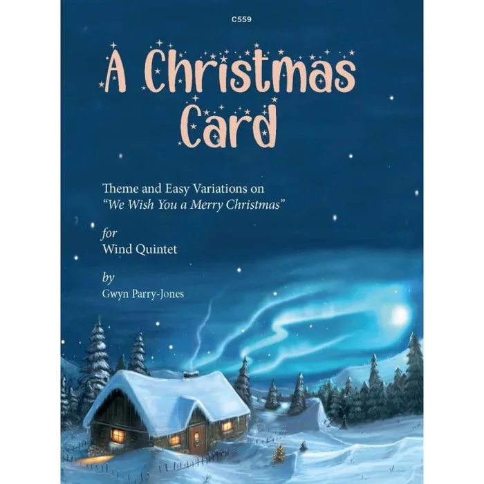 Parry-Jones, Gwyn – A Christmas Card for Wind Quintet