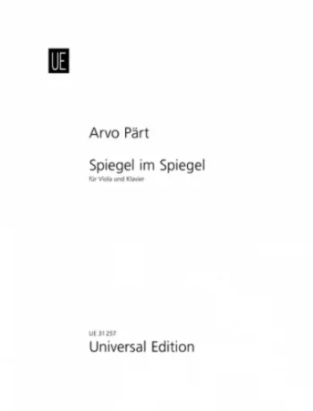 Part (Arvo) : Spiegel Im Spiegel: Viola and Piano