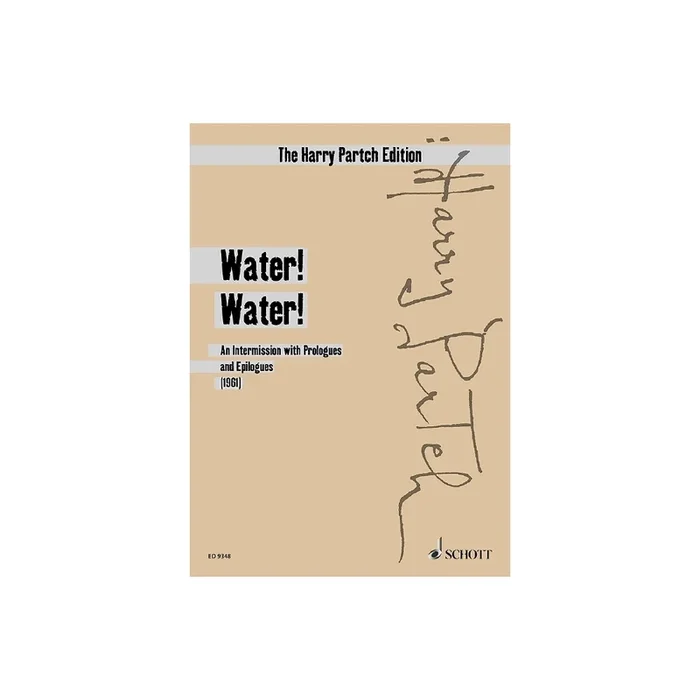 Partch, Harry – Water! Water!