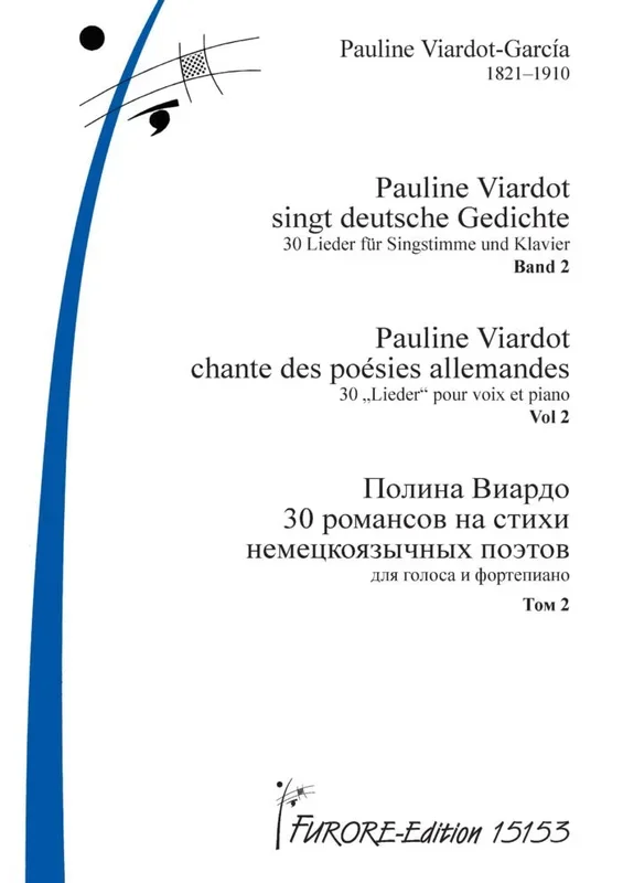 Pauline Viardot Sings German Poems – Volume 2