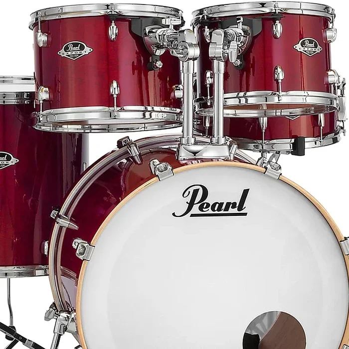 Pearl Export EXL 5 Piece Drumkit & Hardware in Natural Cherry w/Zildjian Cymbal Pack no Throne – EXL725FZPC246