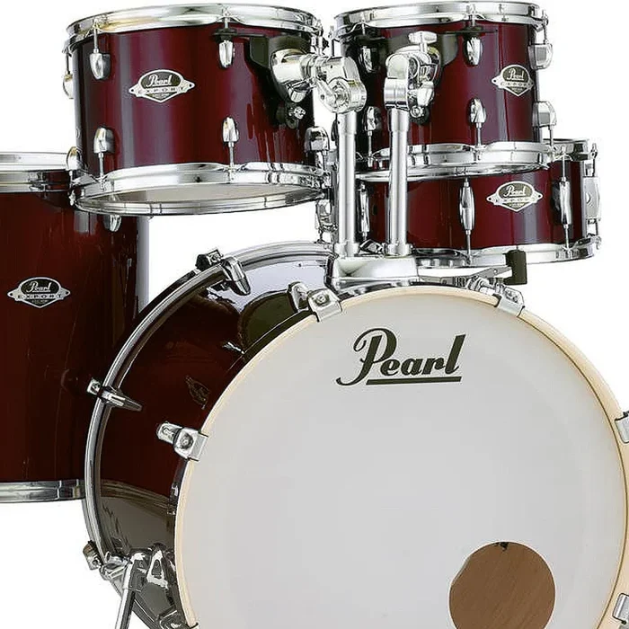 Pearl Export EXX 5 Piece Shell Pack in Burgundy (Hardware & Cymbals Extra) – EXX785PC760