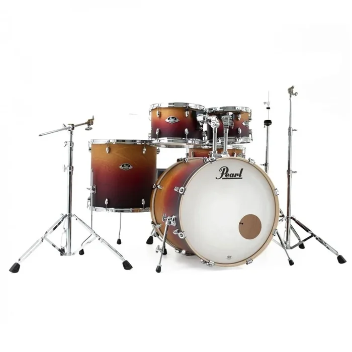 Pearl Export Lacquer 5 Piece Drumkit in Ember Dawn w/HWP830 Hardware Pack – EXL725SPC218