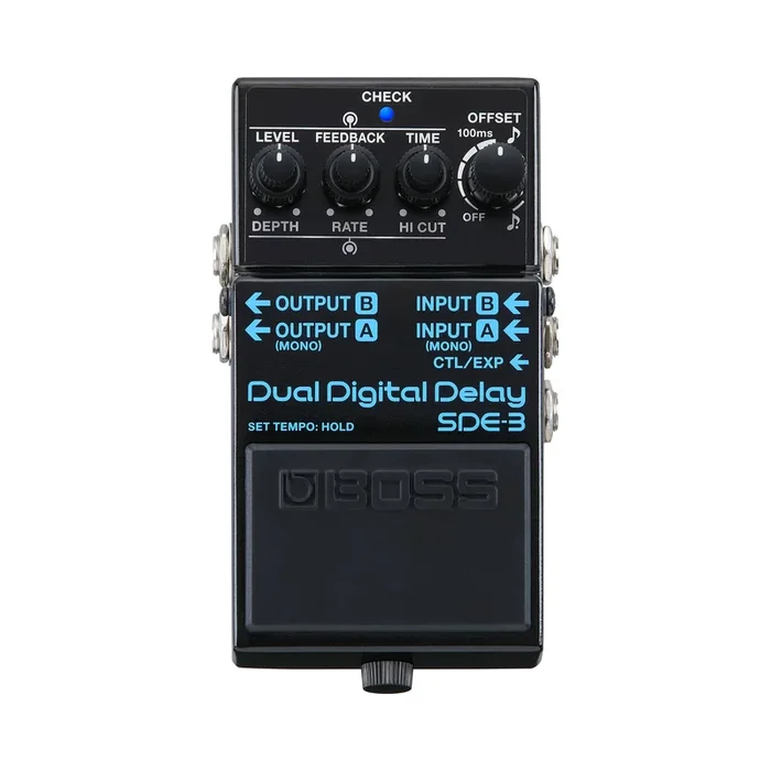 Pedal de Retardo Digital Doble SDE-3 de Boss