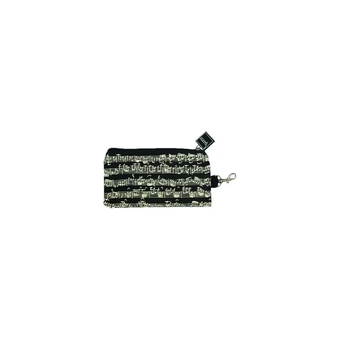 Pencil case Sheet music black