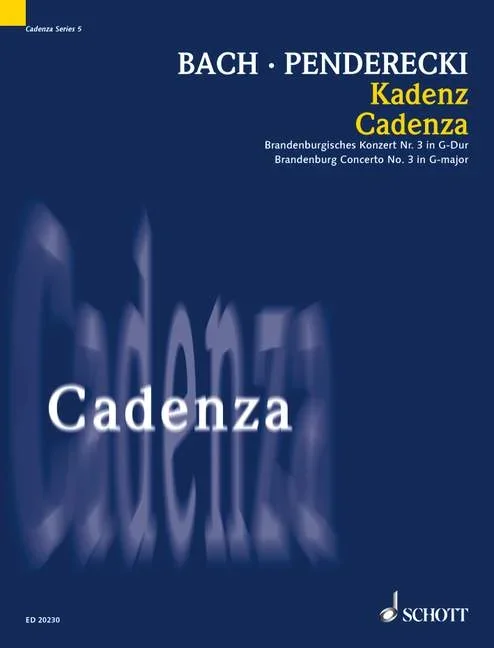 Penderecki: Cadenza to Bach’s Brandenburg Concerto No. 3 in G Major