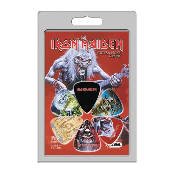 Perris LPINM2 ”Iron Maiden” Licensed Guitar Pick Packs – 6 Pack