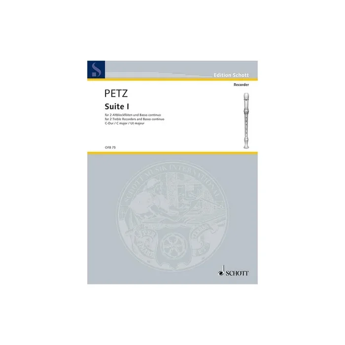 Pez, Johann Christoph – 2 Suites