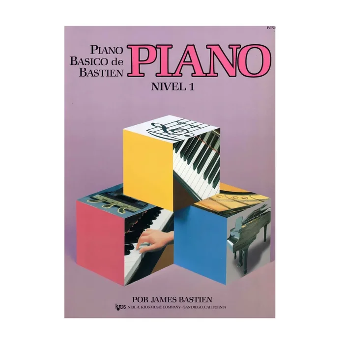 Piano Básico de Bastien – Piano Nivel 1