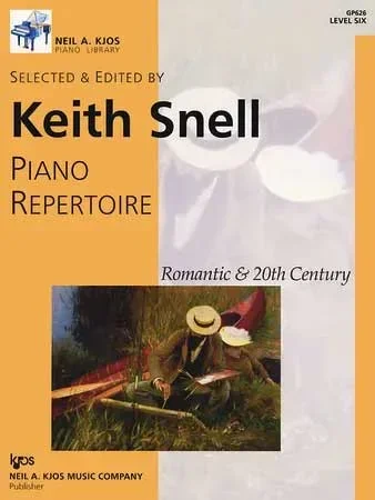 Piano Repertoire: Romantic & 20th Century 6 Piano Solo (Kjos)