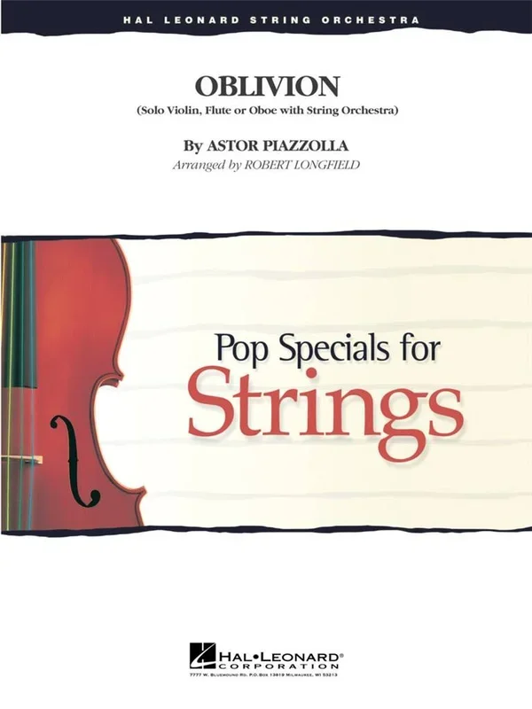 Piazzolla Oblivion: Pop Specials for Strings