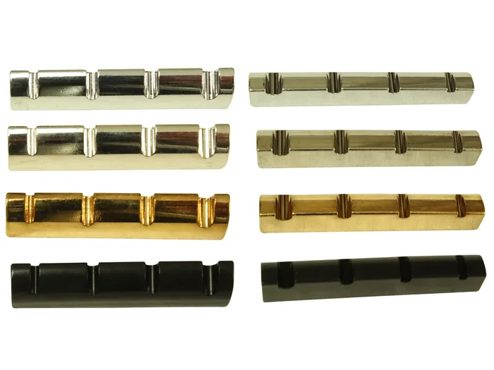 Plated brass bass nut (chrome, nickel, gold or black)