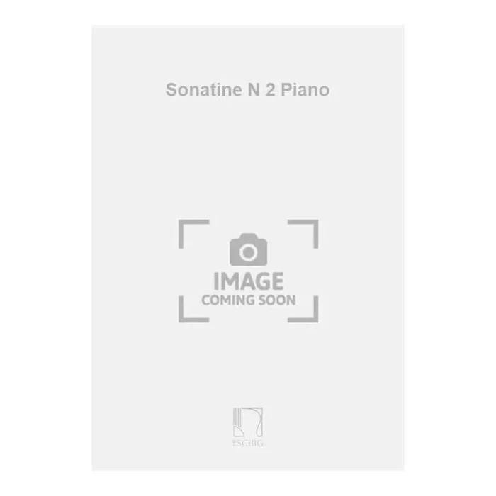 Poot, Marcel – Sonatine N 2 Piano