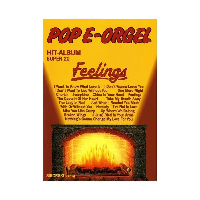 Pop E-Orgel Hit-Album Super 20: Feelings
