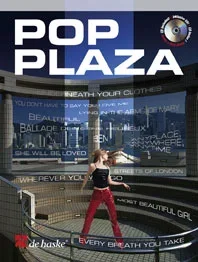 Pop Plaza: Sop Or Tenor Saxophone Book & CD