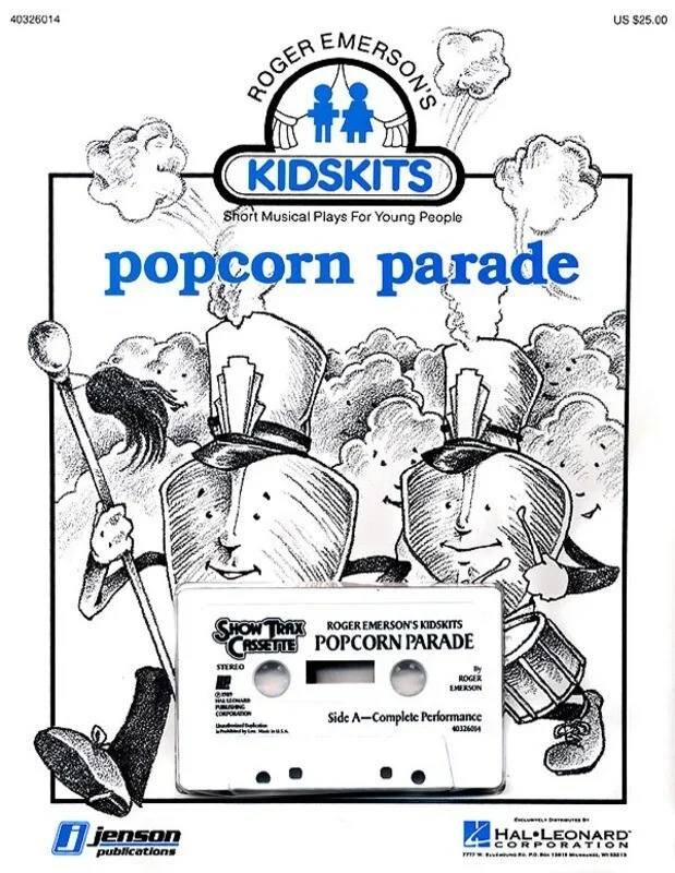 Popcorn Parade Kidskit Book/Cass