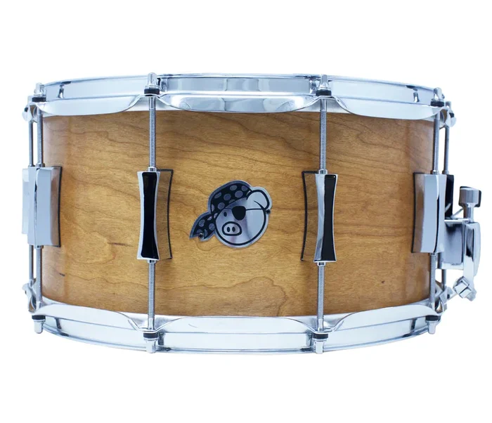 Pork Pie Exotic 14 ” x 7 ” Mahogany Snare Drum