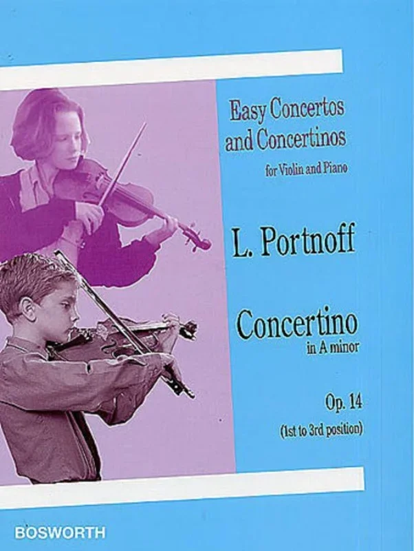 Portnoff – Concertino A Minor Op 14 Violin/Piano (Softcover Book)