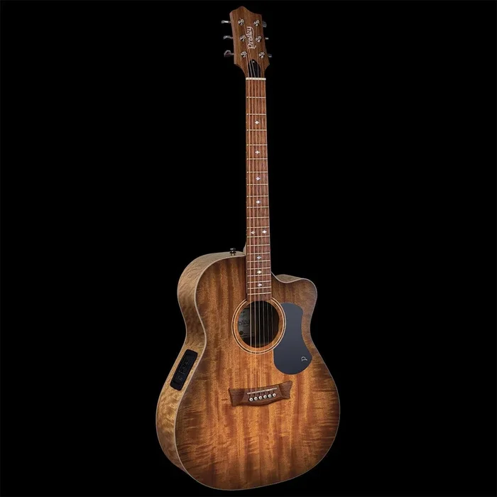 Pratley Premier OM Cutaway Solid Maple Smoke Burst Electric Guitar PRPOM-SCE-MSB