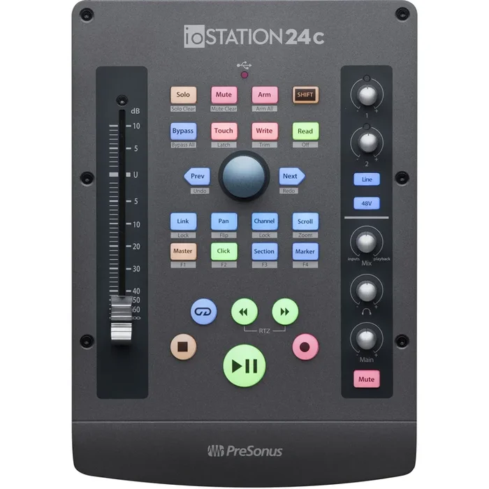 Presonus ioStation 24c 2×2 USB-C Audio Interface and Production Controller