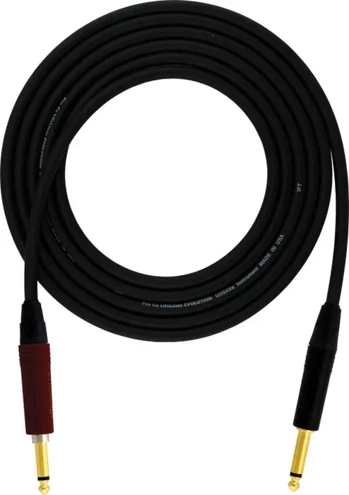 Proco 25′ Evolution Series 1/4″ TS Silent Instrument Cable