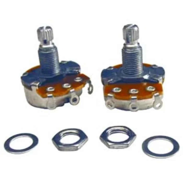 Profile 250K Split Shaft Potentiometer Set (2 Pack) – P120B2