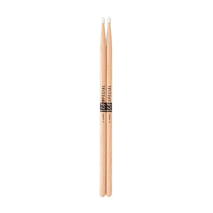 Promark LA Special 7a Unlabelled Drumstick – 16″ Length; 0.512” Diameter