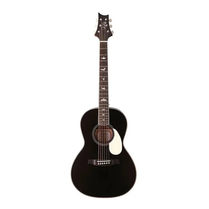 PRS P20 Parlor Acoustic Guitar with Pickup – Satin Black Top
