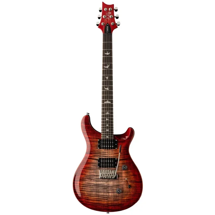 PRS SE Custom 24 Electric Guitar – Charcoal Cherry Burst