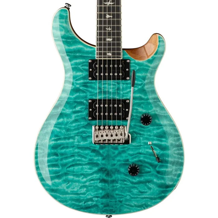 PRS SE Custom 24 Quilt Electric Guitar – Turquoise