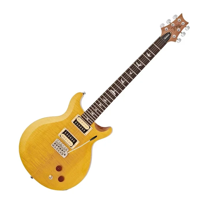 PRS SE Santana Electric Guitar in Santana Yellow – SASY