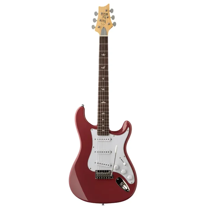 PRS SE Silver Sky Electric Guitar Rosewood FB – Derby Red